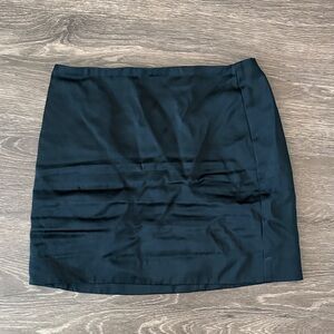 Madewell Satin Mini Skirt